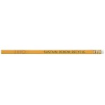Custom Printed FSC Certified Round #2 Pencil (Yellow)