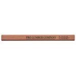 Made In The USA Carpenter 700 Flat Medium Lead Solid Pencil (Natural Finish) Logo Branded