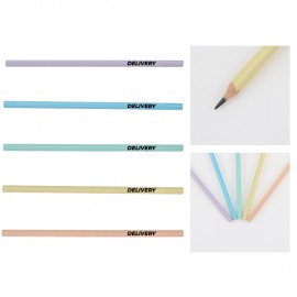Logo Branded Elegant Wooden Pastel Pencil