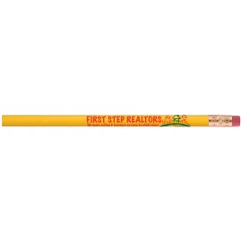 Jumbo Tipped Medium Pencil w/Eraser (Yellow) Custom Printed