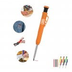 Logo Branded Plastic Carpenter Marking Pencil