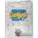 Custom Imprinted Combo Pack - Color Comfort & 6-Pack of Colored Pencils in a Poly Bag