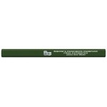 Custom Imprinted Made In The USA Carpenter 700 Flat Medium Lead Solid Pencil (Dark Green)