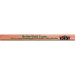 Custom Imprinted Natural Lacquered Carpenter Pencils