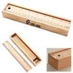 12 Pcs Colored Pencil Pack W/ Box And Sharpener Custom Printed