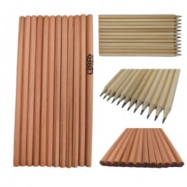HB Or 2B Poplar Wood Hexagonal Pencil with Logo