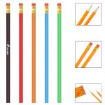 7Inch Triangular Pencil Custom Printed
