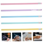 Custom Imprinted Pastel Colored HB Pencils with Erasers