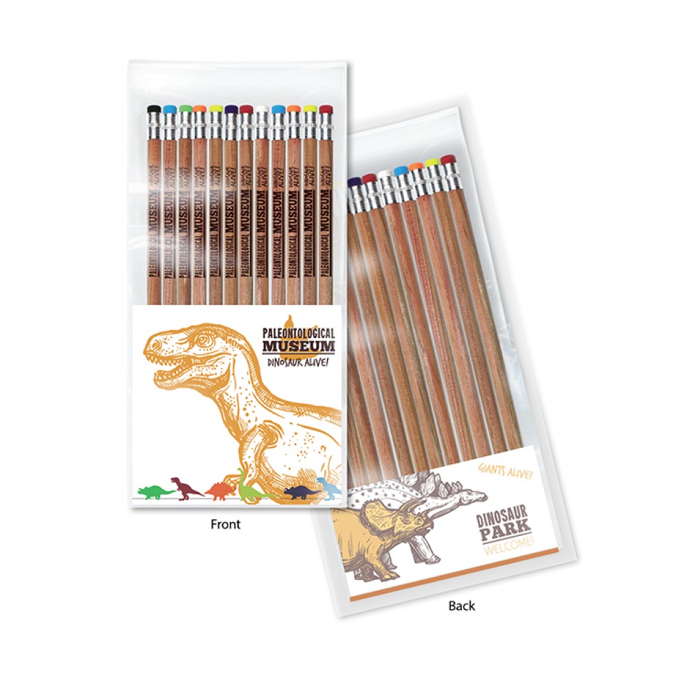 Create-A-Pack Pencil Set of 12 - ZEN Pencils Logo Branded