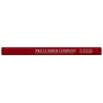 Made In The USA Carpenter 700 Flat Medium Lead Solid Pencil (Red) Logo Branded