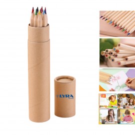 12 Pieces Water Colored Pencil Set with Logo  12 Pieces Water Colored Pencil Set with Logo