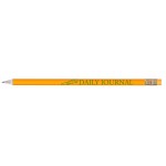 Custom Printed Newsprencil Yellow Pencil