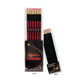 Create-A-Pack FCD Round Pioneer Pencils (Set of 6) Custom Printed  Create-A-Pack FCD Round Pioneer Pencils (Set of 6) Custom Printed