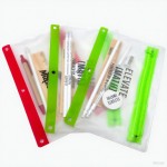 Translucent School Kit Pencil, Eraser & Sharpener Custom Printed