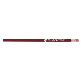 International #2 Pencil (Burgundy Red) Logo Branded