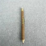 24-Color Raw Pine Wood Colored Pencils Custom Imprinted
