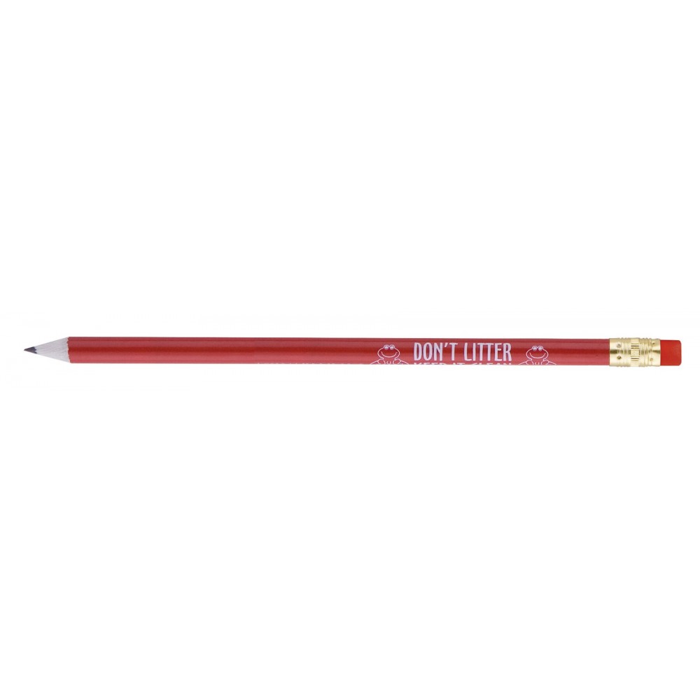 Custom Printed Newsprencil Red Pencil