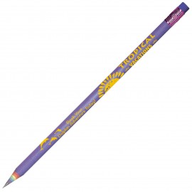 Custom Imprinted ARCUS Rainbow Tapered Pencil Purple