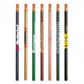 Logo Branded Round Wooden Pencil