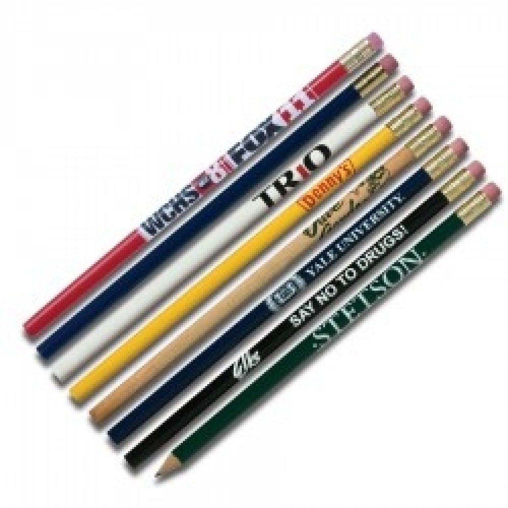Custom Printed Promotional Round Pencil Custom Printed Promotional Round Pencil