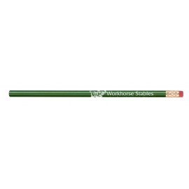 Custom Imprinted Workhorse #2 Pencil - Green