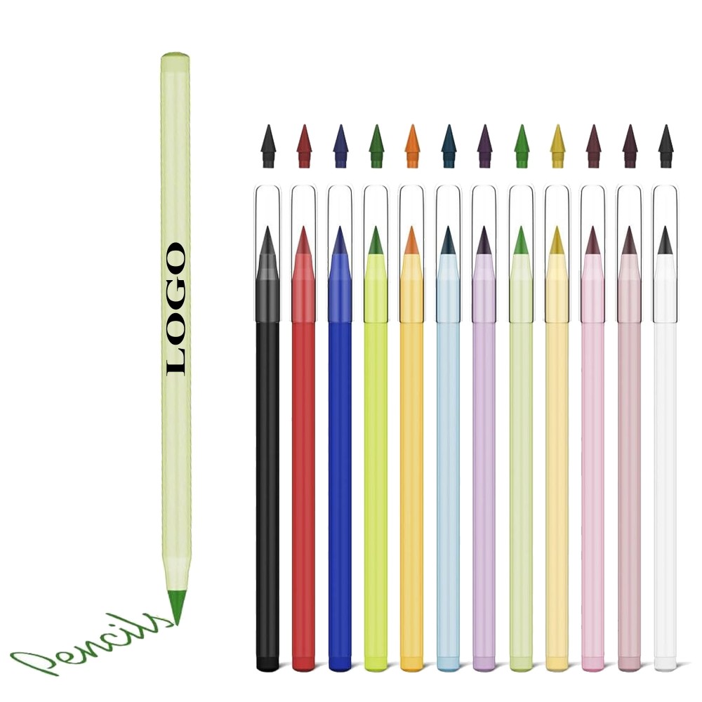Logo Branded Colorful Long-Lasting Pencil Logo Branded Colorful Long-Lasting Pencil