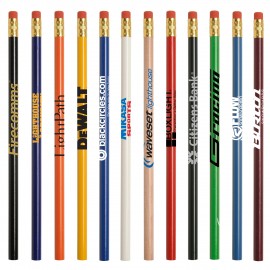 Budget Friendly Round Pencil Custom Printed  Budget Friendly Round Pencil Custom Printed