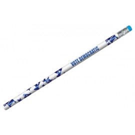 Political Democratic Foil Pencil with Logo