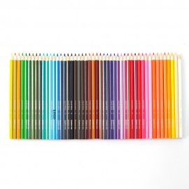 Logo Branded 48 Pack Pre-Sharpened Colored Pencils