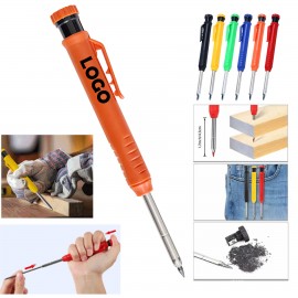 Deep-Hole Carpenter Marking Pencil Custom Imprinted