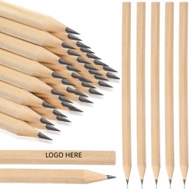 Logo Branded Natural Wood-Colored Pencil