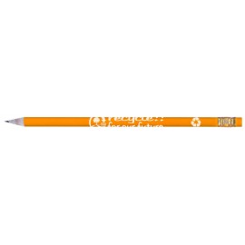 Yellow Recycler Pencil Logo Branded