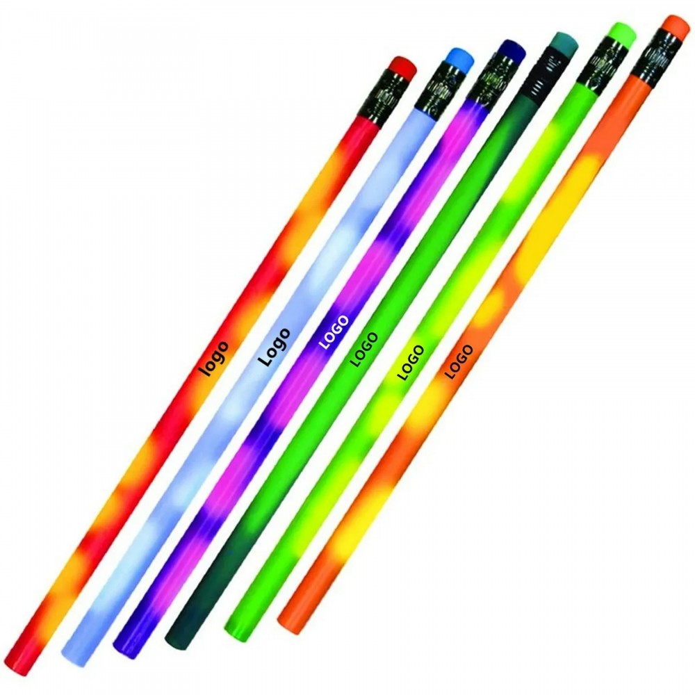 Mood Color Shift Pencil with Eraser Logo Branded Mood Color Shift Pencil with Eraser Logo Branded