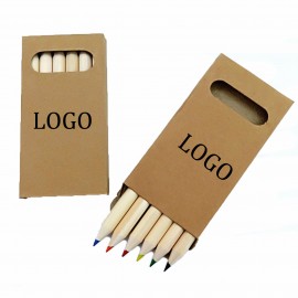 Customized 6 Count Colored Pencils