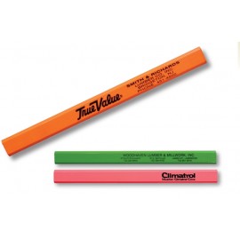 Personalized Fluorescent Finish Carpenter Pencil