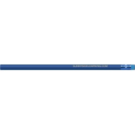 Custom Printed Lapis Blue Hexagon Pencils  Custom Printed Lapis Blue Hexagon Pencils