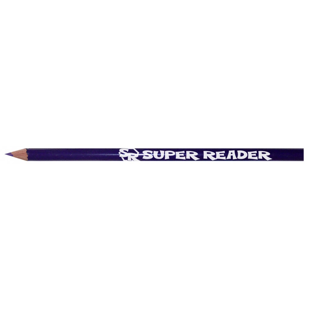 Color Leads Colored Pencil (Purple) Custom Printed