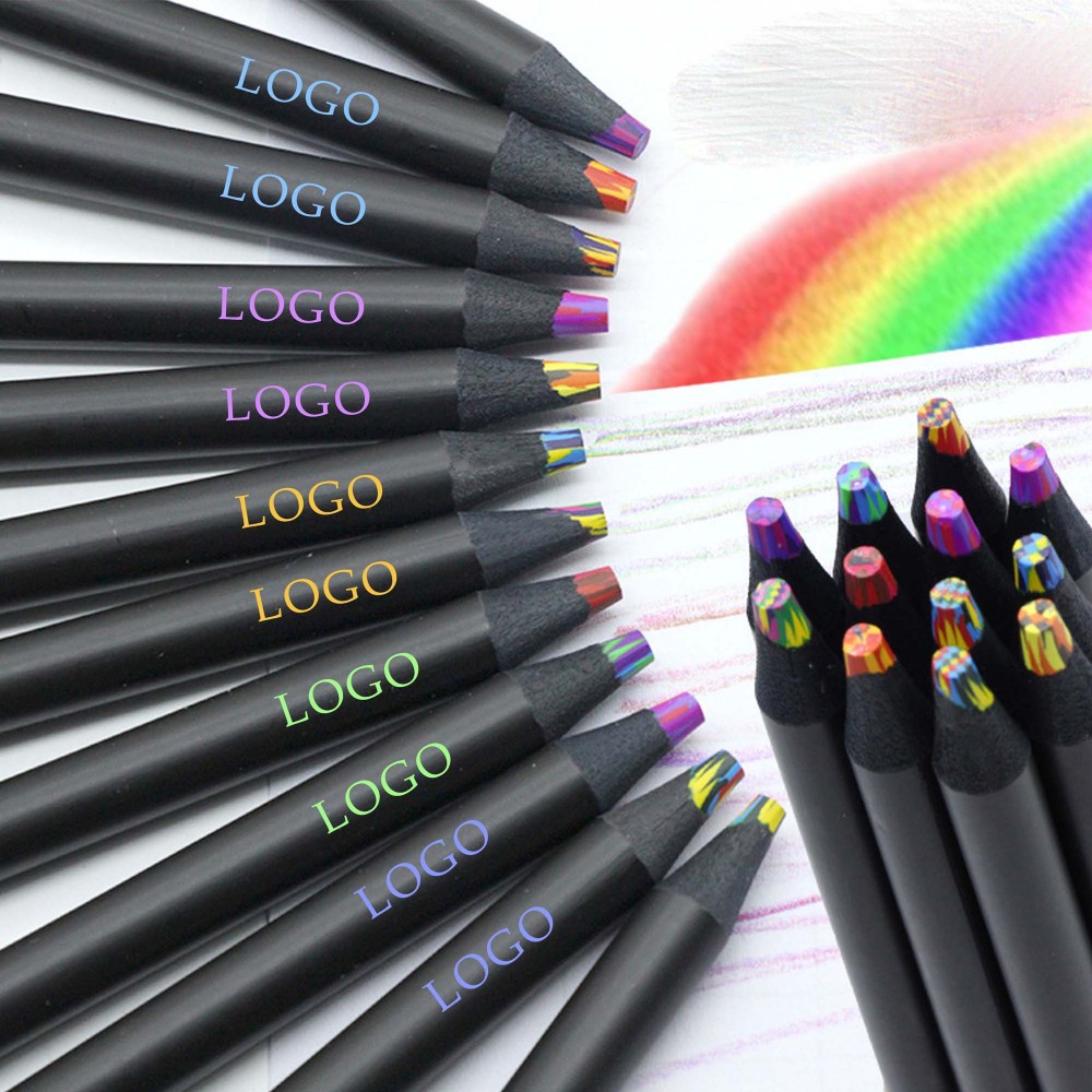 Custom Printed Colored-Core Pencil Watercolor Lead