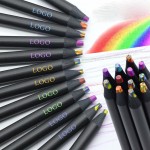 Custom Printed Colored-Core Pencil Watercolor Lead