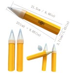 Custom Imprinted Decorative Novelty Award Giant Wooden Pencil