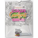 Combo Pack - Color Comfort & 6-Pack of Colored Pencils (Imprinted) in a Poly Bag Custom Printed
