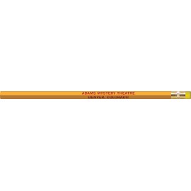 Yellow Hexagon Pencils Logo Branded