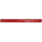 Custom Imprinted FSC Certified Medium Lead Carpenter Pencil (Red)