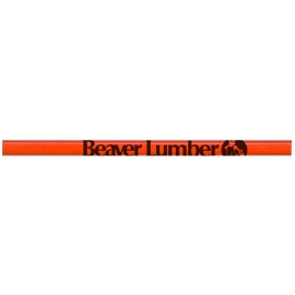 Custom Imprinted Jumbo Untipped Medium Pencil (Orange)