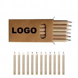 Custom Printed Mini Colored Pencils