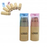 Custom Printed 12-Color Colored Pencil Set