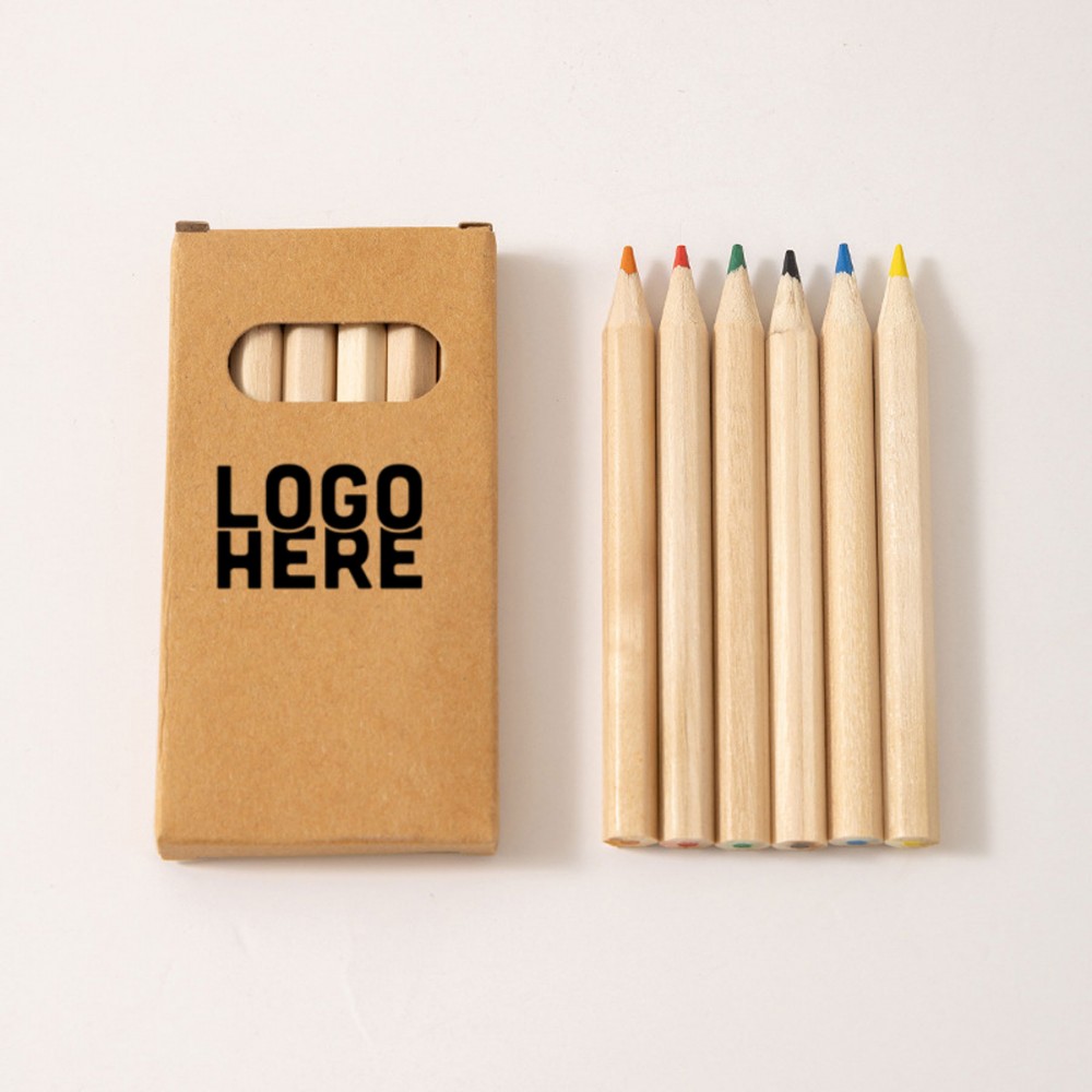 Colored Art Pencil Set Custom Printed