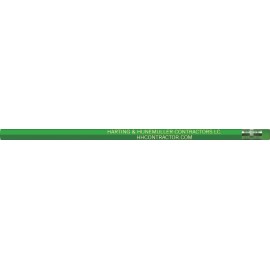Light Green Hexagon Pencils Logo Branded