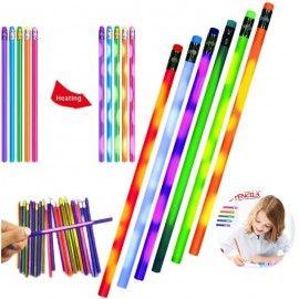 Color-changing HB Pencil w/ Eraser Custom Imprinted