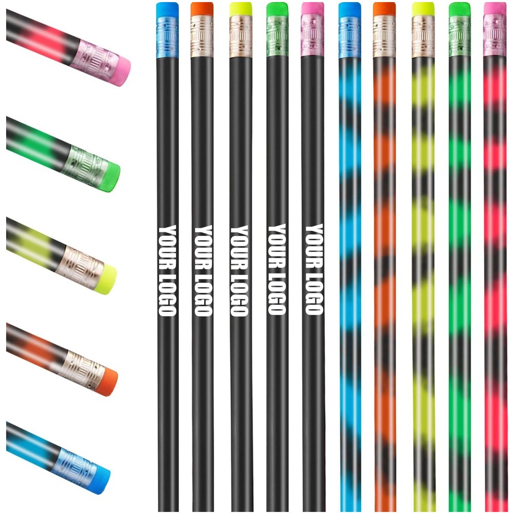 Bright Heat Change Pencil Custom Printed